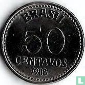 Brésil 50 centavos 1988 - Image 1