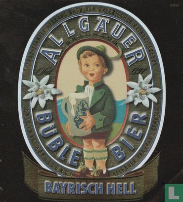 Allgäuer Büble Bier Bayrisch Hell