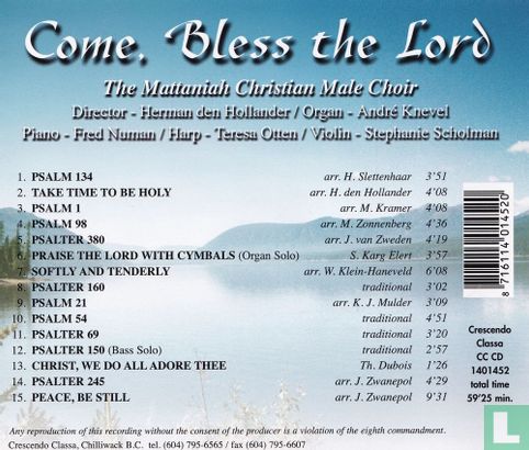 Come, bless the Lord - Afbeelding 2