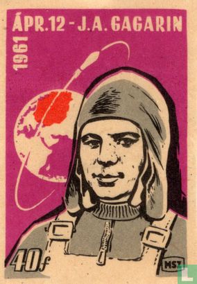 1961 ápr.12 - J.A. Gagarin