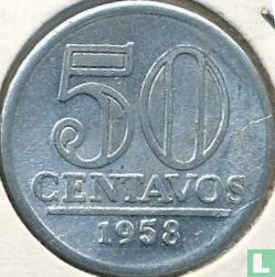 Brésil 50 centavos 1958 - Image 1