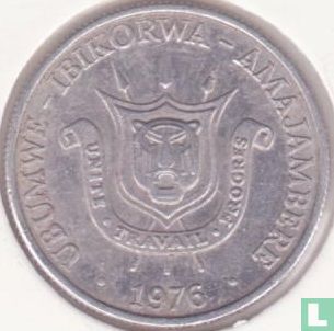 Burundi 1 franc 1976 - Afbeelding 1