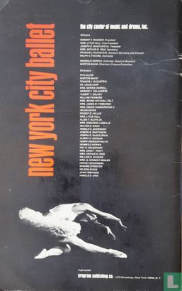 New York City Ballet 1964-1965 - Bild 2