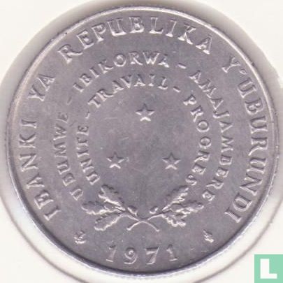 Burundi 5 francs 1971 - Image 1