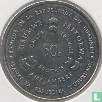 Burundi 50 francs 2011 - Image 2