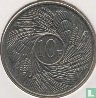Burundi 10 francs 2011 - Image 2