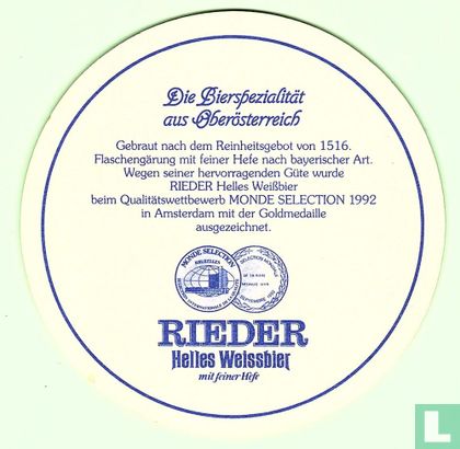 Rieder weißbier - Afbeelding 2
