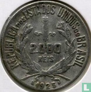 Brasilien 2000 Réis 1925 - Bild 1
