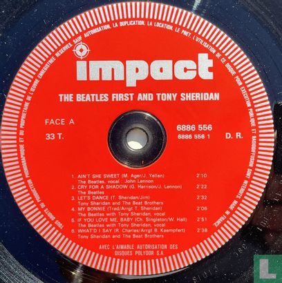 The Beatles First And Tony Sheridan - Afbeelding 3