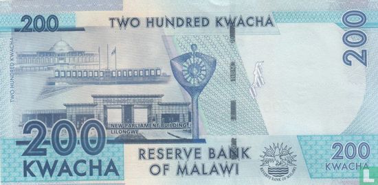 Malawi 200 Kwacha 2021 - Image 2