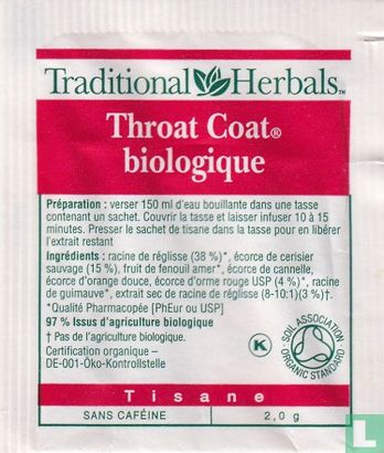 Throat Coat [r] biologique  - Image 1