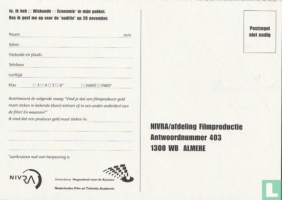 B003078 - NIVRA/afdeling Filmproductie "Ik zoek scholieren..." - Bild 3