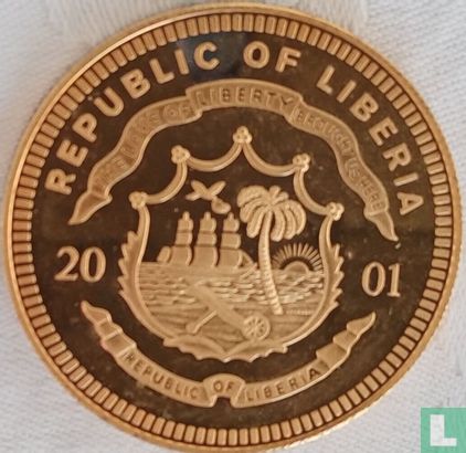 Liberia $ 10 2001 ECU Portugal - Afbeelding 2
