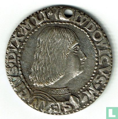 Italië 2 Ducati - Ludovico Maria Sforza - Image 1
