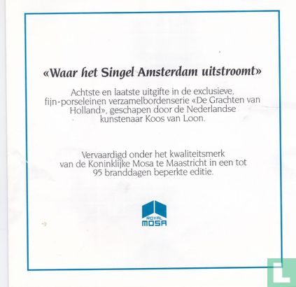 "Là où le Singel coule d'Amsterdam" - Image 3