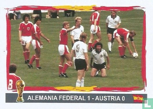 Alemania Federal 1 - Austria 0 - Bild 1