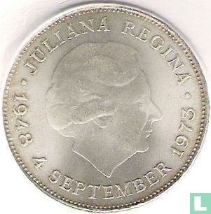Pays-Bas 10 gulden 1973 "25th anniversary Reign of Queen Juliana" - Image 2