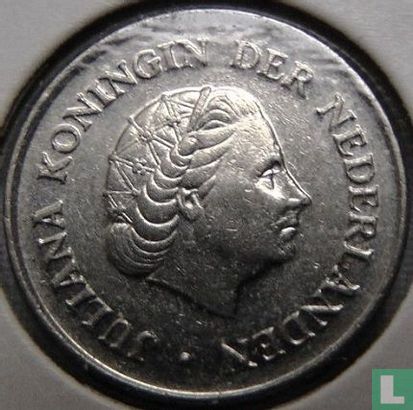 Pays-Bas 25 cent 1972 (fauté) - Image 2