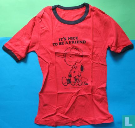 Snoopy T shirt kinderen - Afbeelding 1