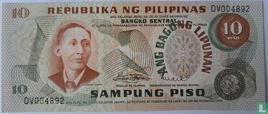 Philippines 10 Piso - Image 1
