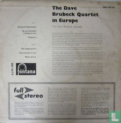 The Dave Brubeck Quartet in Europe - Image 2