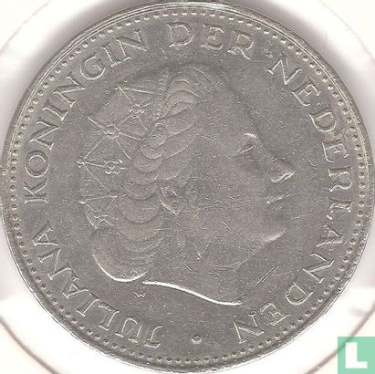 Nederland 2½ gulden 1969 (haan - v1k2) - Afbeelding 2