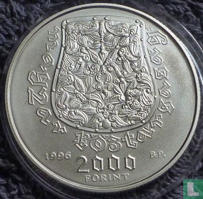 Hungary 2000 forint 1996 "1100th anniversary Hungarian nationhood" - Image 1