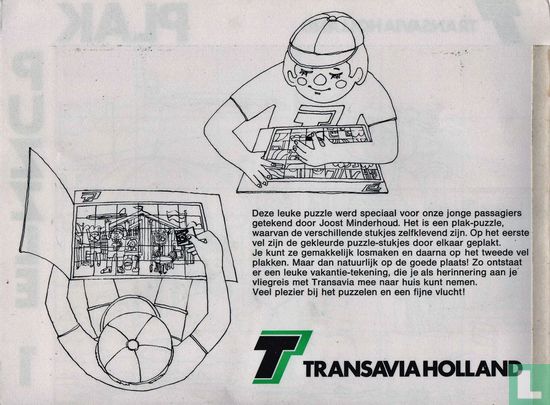Transavia - Plak puzzle 1 (01) - Afbeelding 3