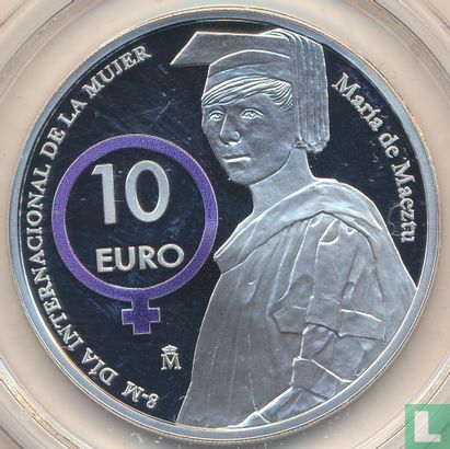 Spain 10 euro 2023 (PROOF) "María de Maeztu" - Image 2