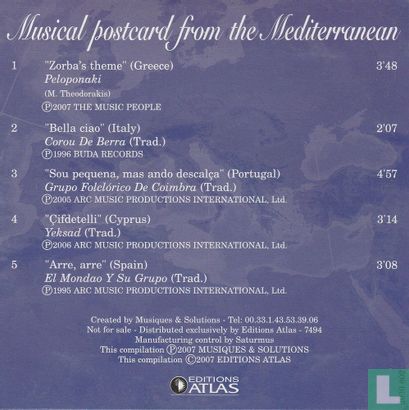 Musical postcard from the Mediterranean - Afbeelding 2