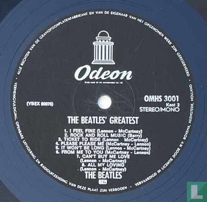 Beatles’ Greatest - Afbeelding 4