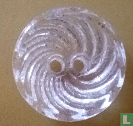 Bouton spirale de verre - Afbeelding 1