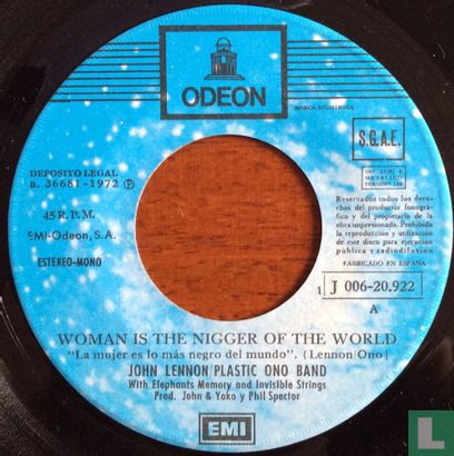 Woman Is The Nigger Of The World - John Lennon/Plastic Ono Band with  Elephants Memory and The Invisible Strings