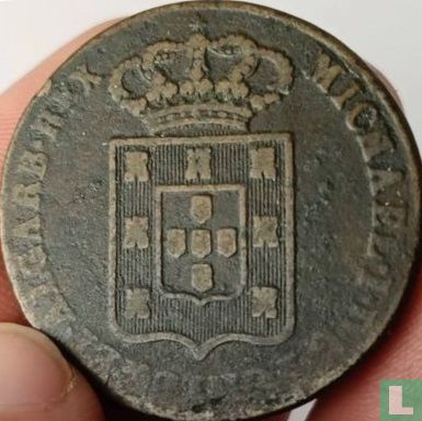 Portugal 40 réis 1832 - Image 2