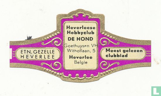 Heverleese hobbyclub DE HOND Goethuysen VH Withoflaan,5 Heeverlee Belgie meest gelezen clubblad - Image 1