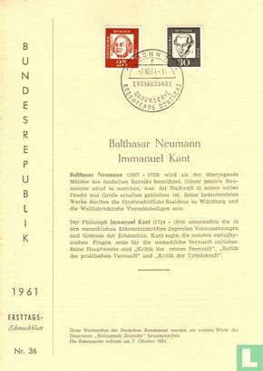 Balthasar Neumann en Kant - Afbeelding 1