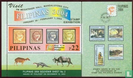 Filipina's 2004 Stamp Exhibition Souvenir Sheet No. 2