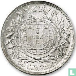 Portugal 50 centavos 1916 - Afbeelding 2