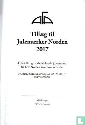 Tillæg Til Julemærker Norden 2017 - Bild 3