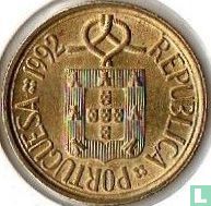 Portugal 1 escudo 1992 - Afbeelding 1