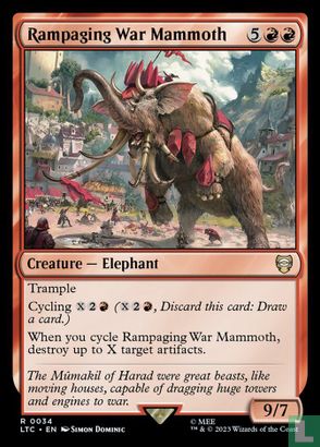 Rampaging War Mammoth - Afbeelding 1