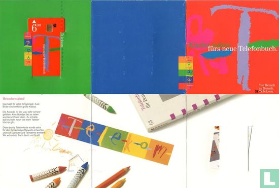 Kinder malen fürs neue Telefonbuch. - Image 3