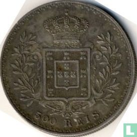 Portugal 500 réis 1892 - Afbeelding 2