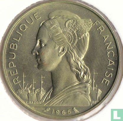 Französisch Somaliland 20 Franc 1965 - Bild 1
