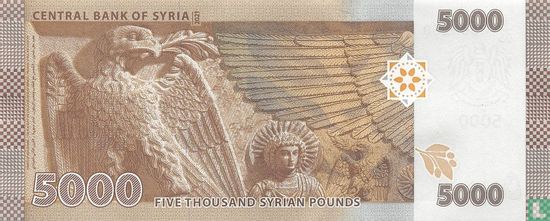 Syria 5000 Pounds  - Afbeelding 2