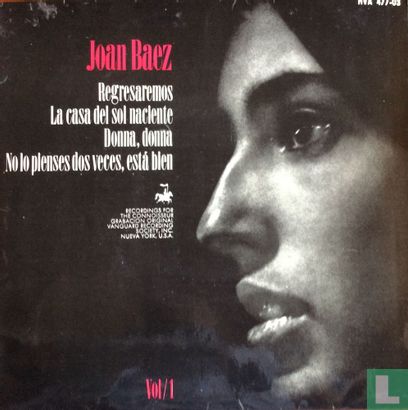 Regresaremos - Joan Baez Vol. 1 - Afbeelding 1