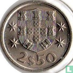Portugal 2½ escudos 1982 - Afbeelding 2