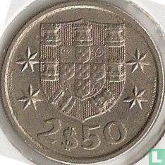 Portugal 2½ escudos 1978 - Afbeelding 2