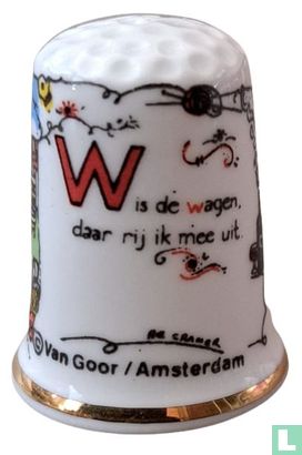 Alfabet Van Goor Amsterdam W - Image 1