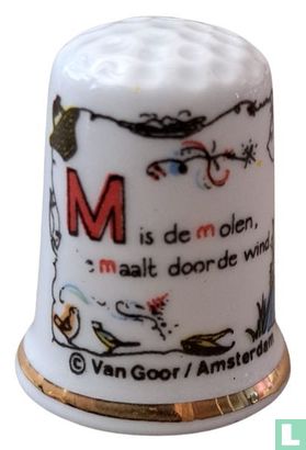 Alfabet Van Goor Amsterdam M - Image 1